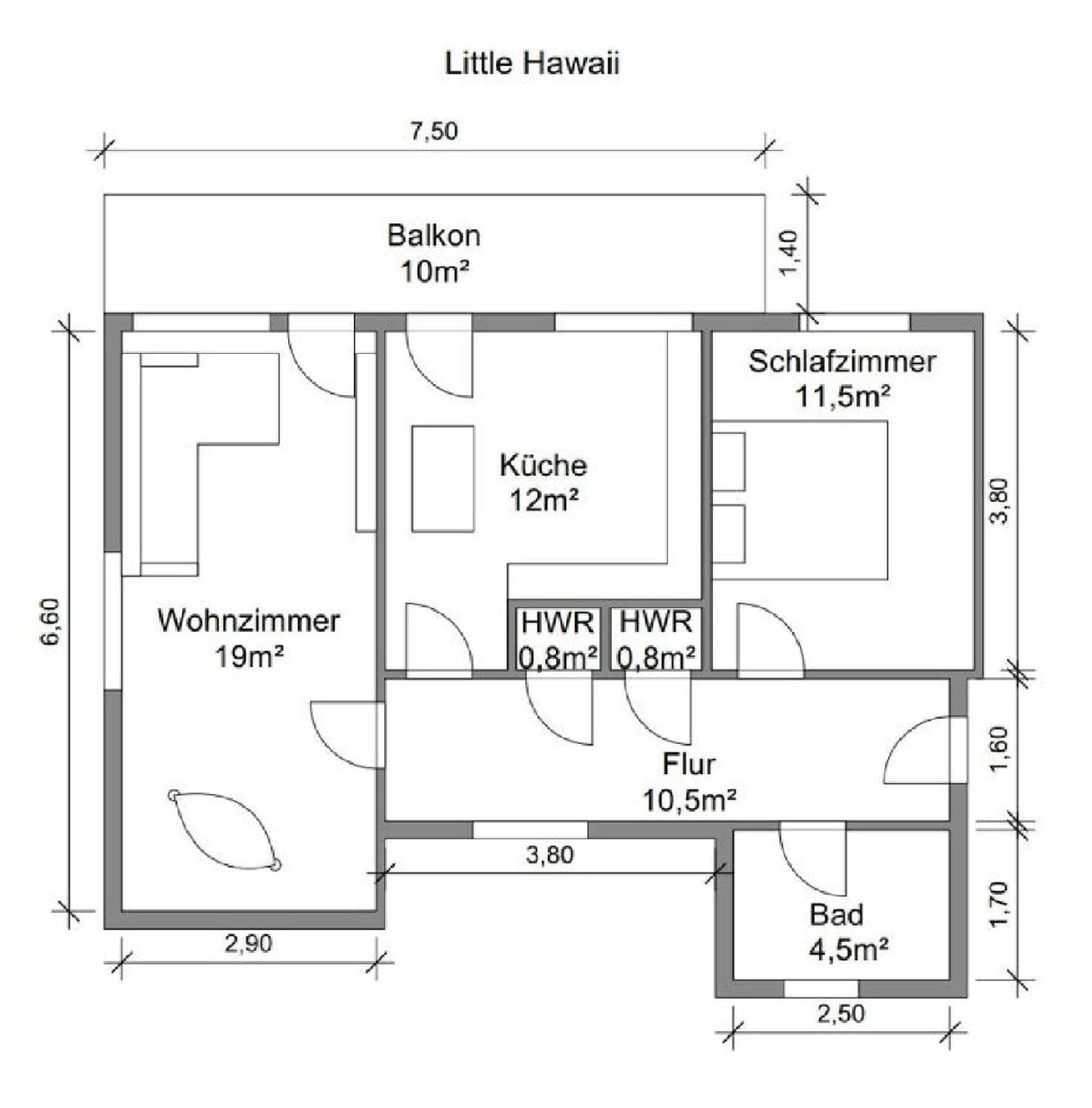 شقة Little Hawaii & Texas باد ويلدنغن المظهر الخارجي الصورة