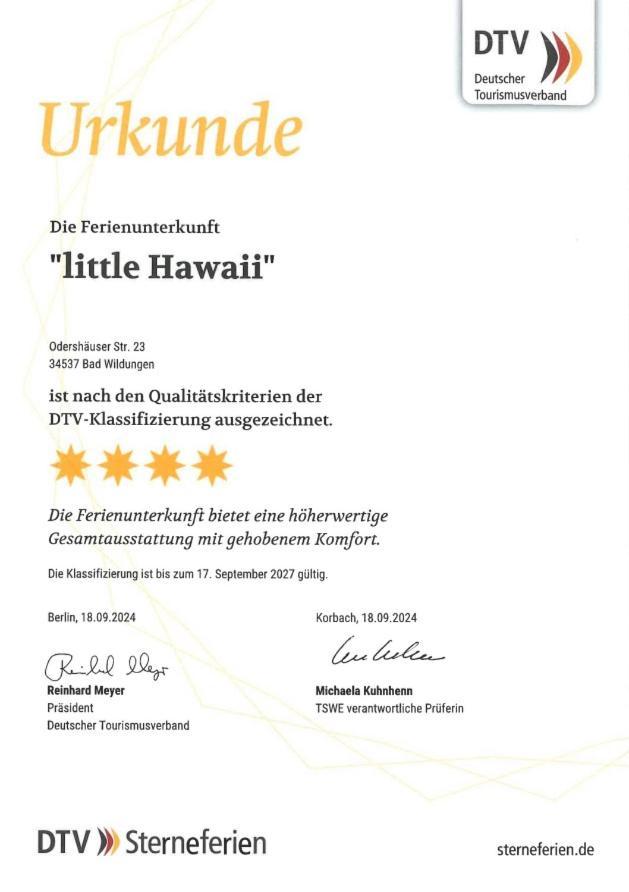 شقة Little Hawaii & Texas باد ويلدنغن المظهر الخارجي الصورة